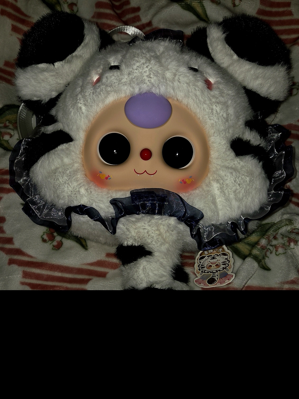 BABY THREE 800% FAIRY TALE WORLD BIG HEAD BACKPACK ~{WHITE TIGER}~